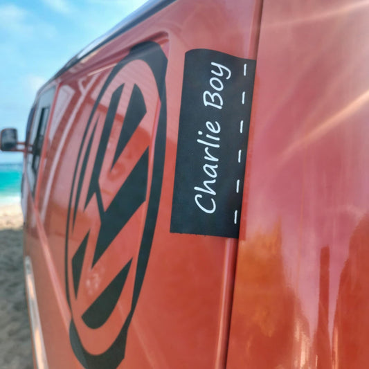 CUSTOM MADE VAN TAG